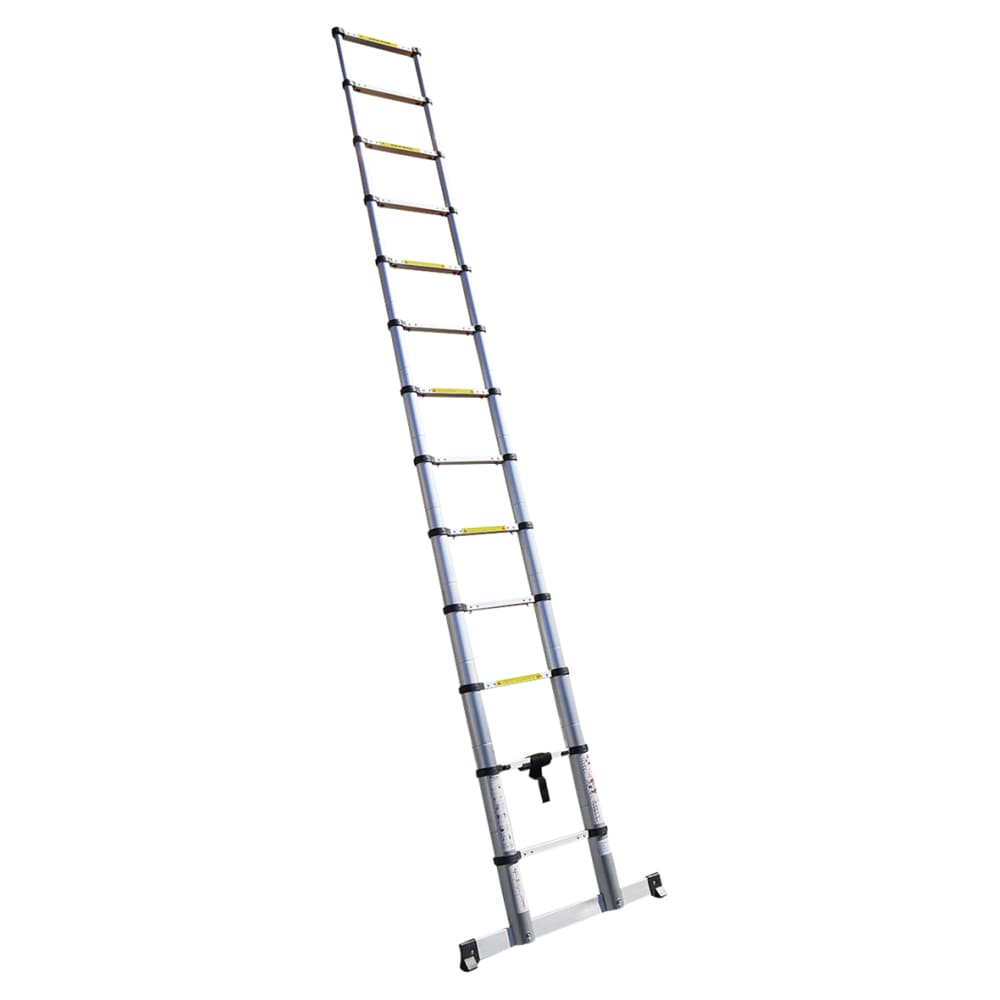 ProDec Click n Climb Pro Telescopic Ladder 3800mm IronmongeryDirect Same Day Despatch