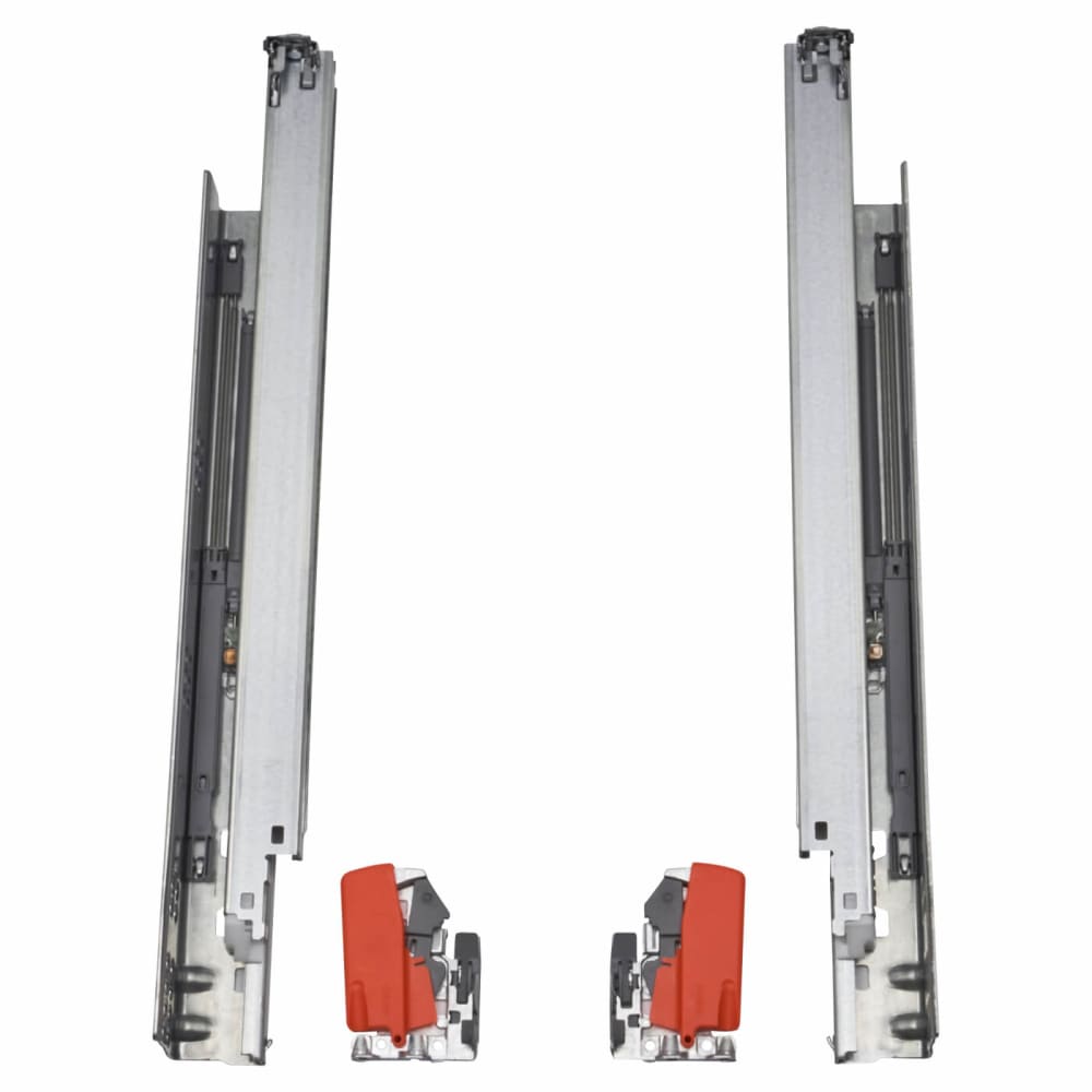 Blum TANDEM BLUMOTION Soft Close Drawer Runners - Double Extension - 450mm Length - 30kg