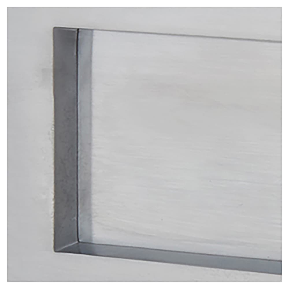 Heritage Brass by M Marcus Letter Plate - 254 x 101mm - Satin Chrome