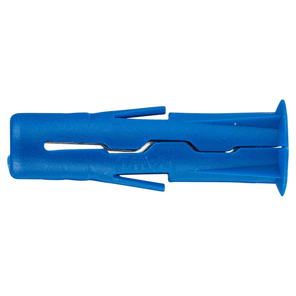 Rawlplug UNO Universal Wall Plug - 8 x 32mm - Blue - Jar of 500 Plugs