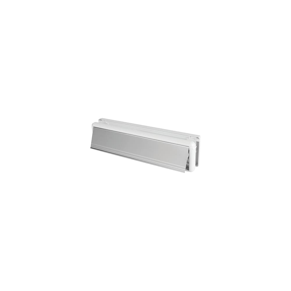 Yale Seal Letter Plate - 304 x 70mm - Door Thickness 20-40mm - Polished Chrome