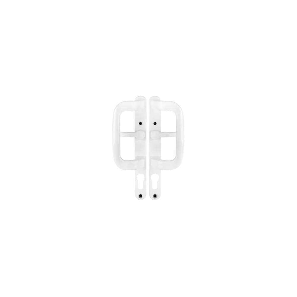 Trojan uPVC Patio Lock Door Handle - Euro - White