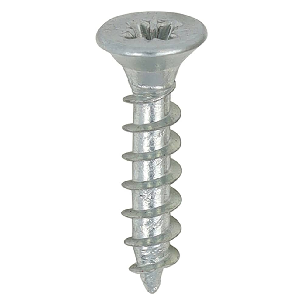 TIMCO Solo Chippy Pozi Countersunk Wood Screws - 3.0 x 15mm - Zinc Plated - Pack of 200