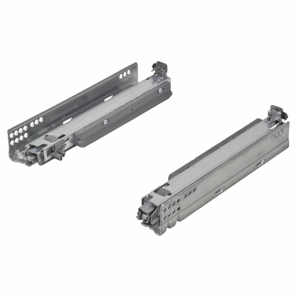 Blum MOVENTO BLUMOTION Soft Close Concealed Drawer Runner - Double Extension - 300mm Length - 40kg