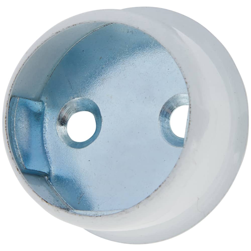 Invisifix End Socket Pack - 19mm - White | IronmongeryDirect | Same Day ...