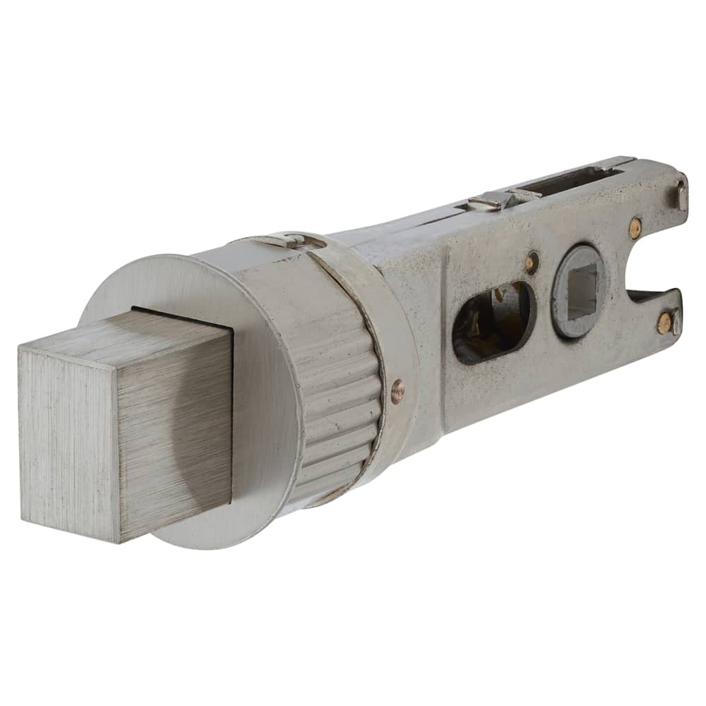 Quick Latch Tubular Bathroom Deadbolt - 71mm Case - 57mm Backset - Round - Satin Nickel