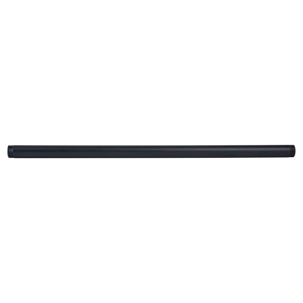 Altro 1/2" Pipe Shelving Iron Threaded Pipe - 18"/450mm Length - Black