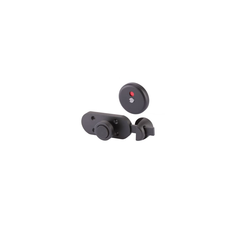 Premier Cubicle Indicator Bolt - 12-13mm Panels - Black Textured