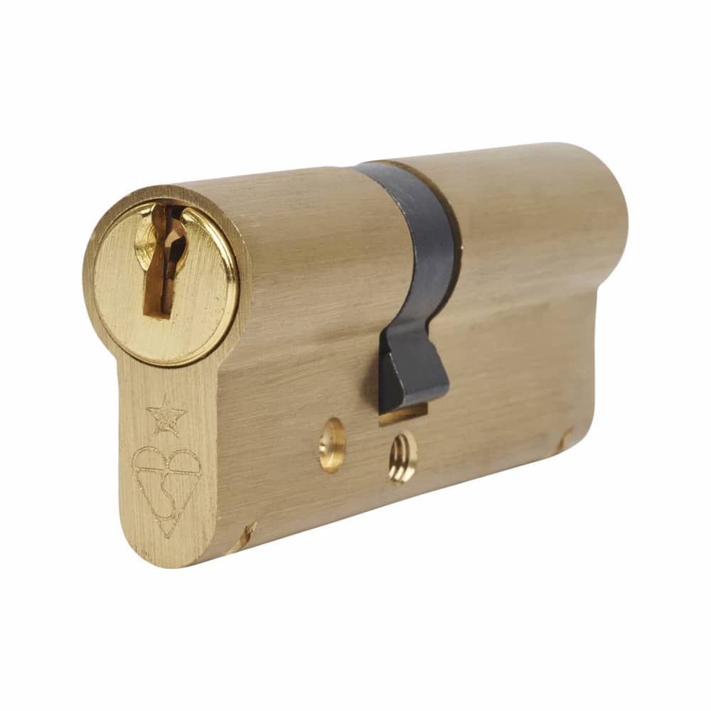 Carlisle Brass - uPVC/Timber - Scroll Multipoint Lock Lever/Lever - 92mm  C/C - RH - Polished Brass, IronmongeryDirect