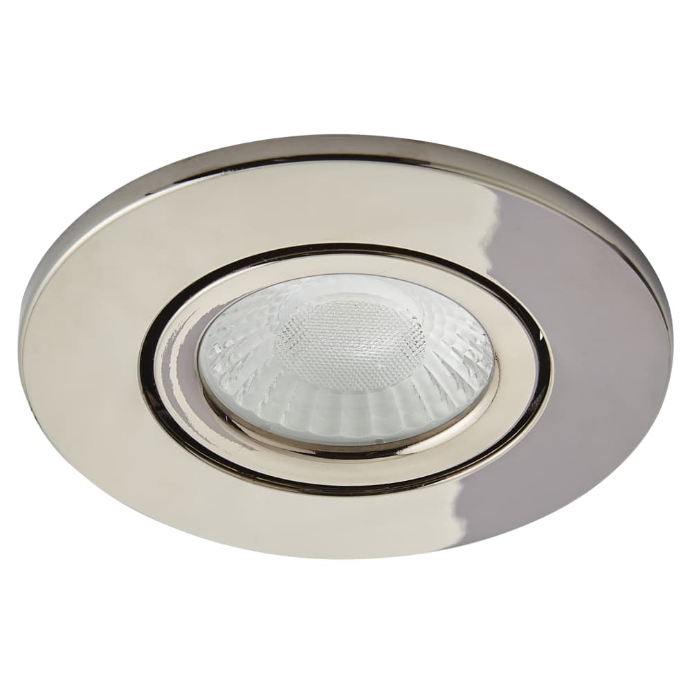 Forum Spa Como 5W IP65 Fire Rated LED Dimmable Adjustable Downlight - 4000K - Black Chrome