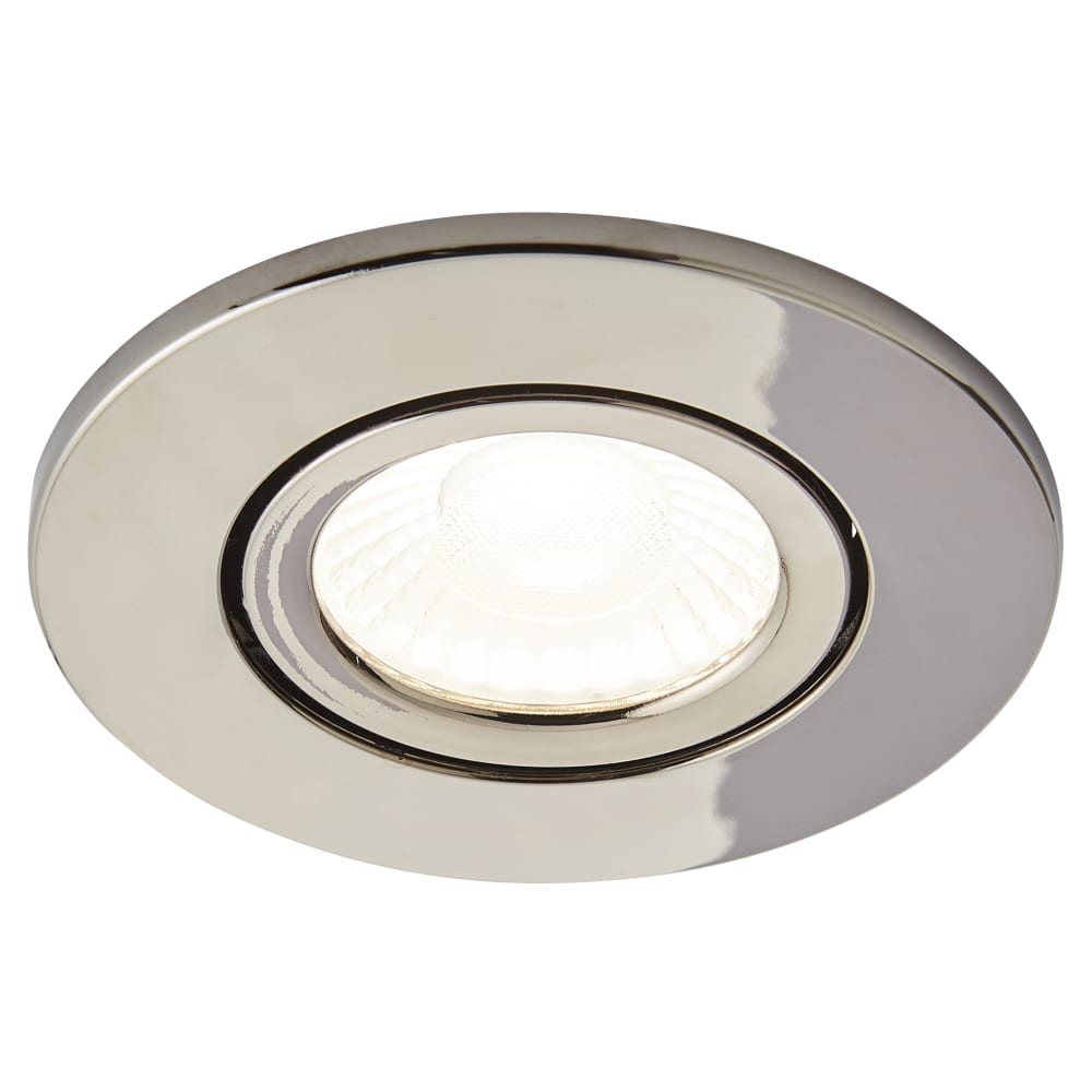 Forum Spa Como 5W IP65 Fire Rated LED Dimmable Adjustable Downlight - 4000K - Black Chrome