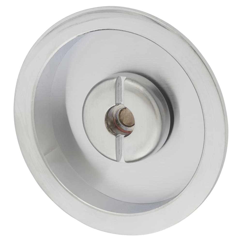 ECLISSE Essentials Round Privacy Handle Set with Lock - Satin Chrome