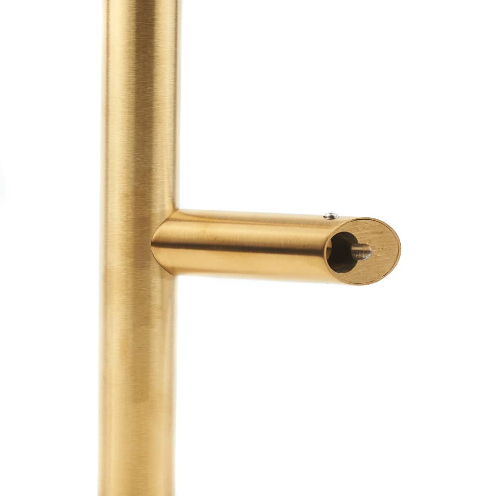 Altro 30mm Guardsman T-Bar Door Pull Handle - Bolt Fix - 1000mm Centres - PVD Satin Brass