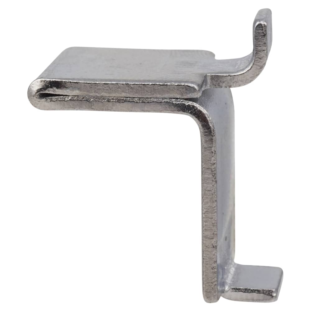 Altro Heavy Duty Flat Bookcase Clip - Chrome Plated - Pack of 10