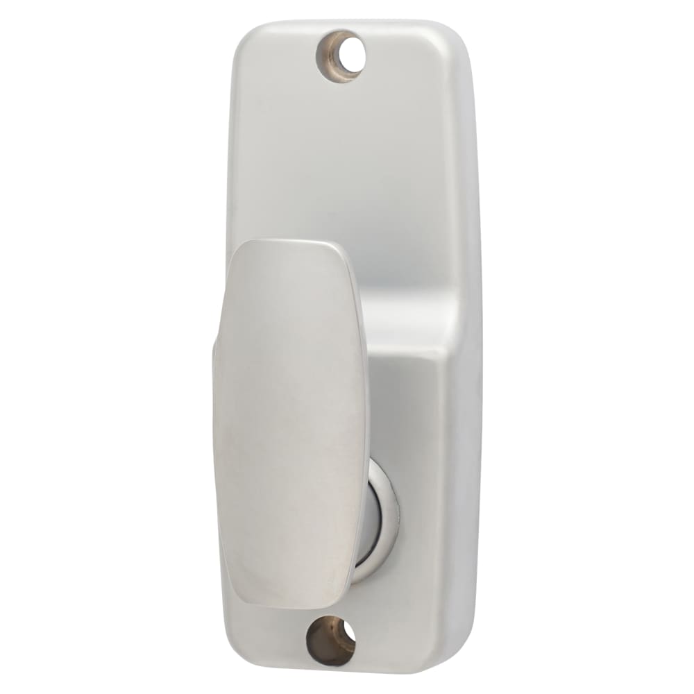 Securefast Mini Digital Push Button Code Lock and Latch - Holdback Option - Satin Chrome