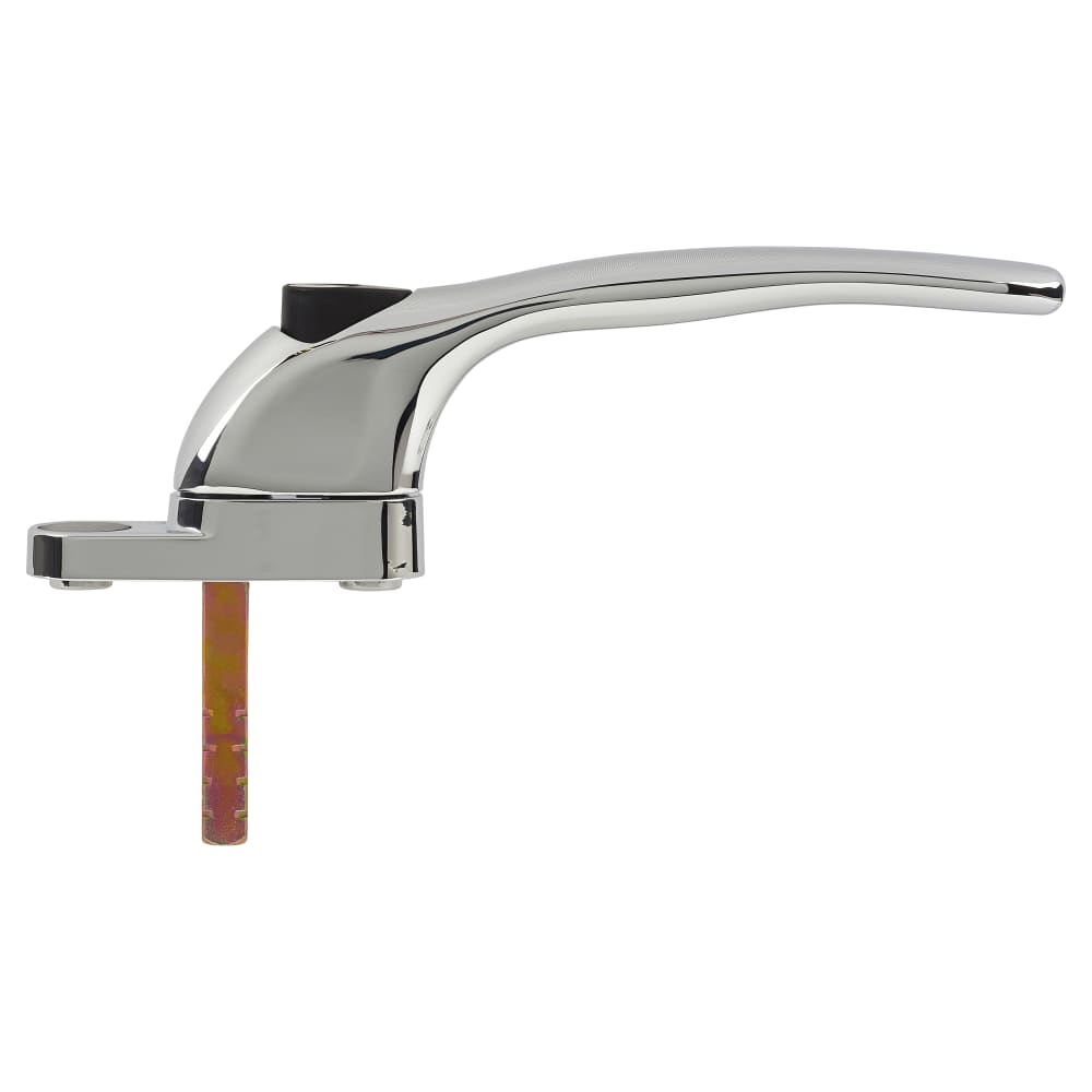 Yale uPVC/Timber Inline Espagnolette Locking Multipoint Window Handle - Dual - Polished Chrome