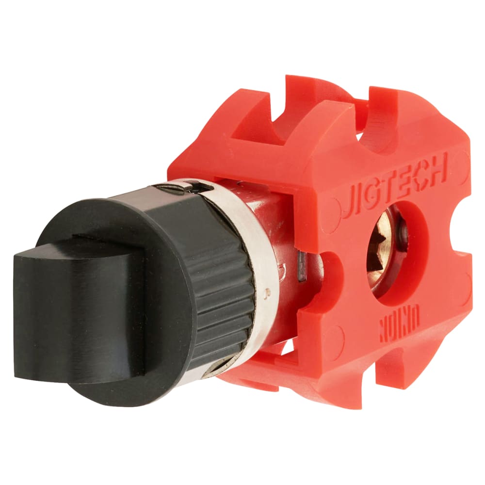 Jigtech Smartlatch Passage Latch - 45mm Backset - Matt Black