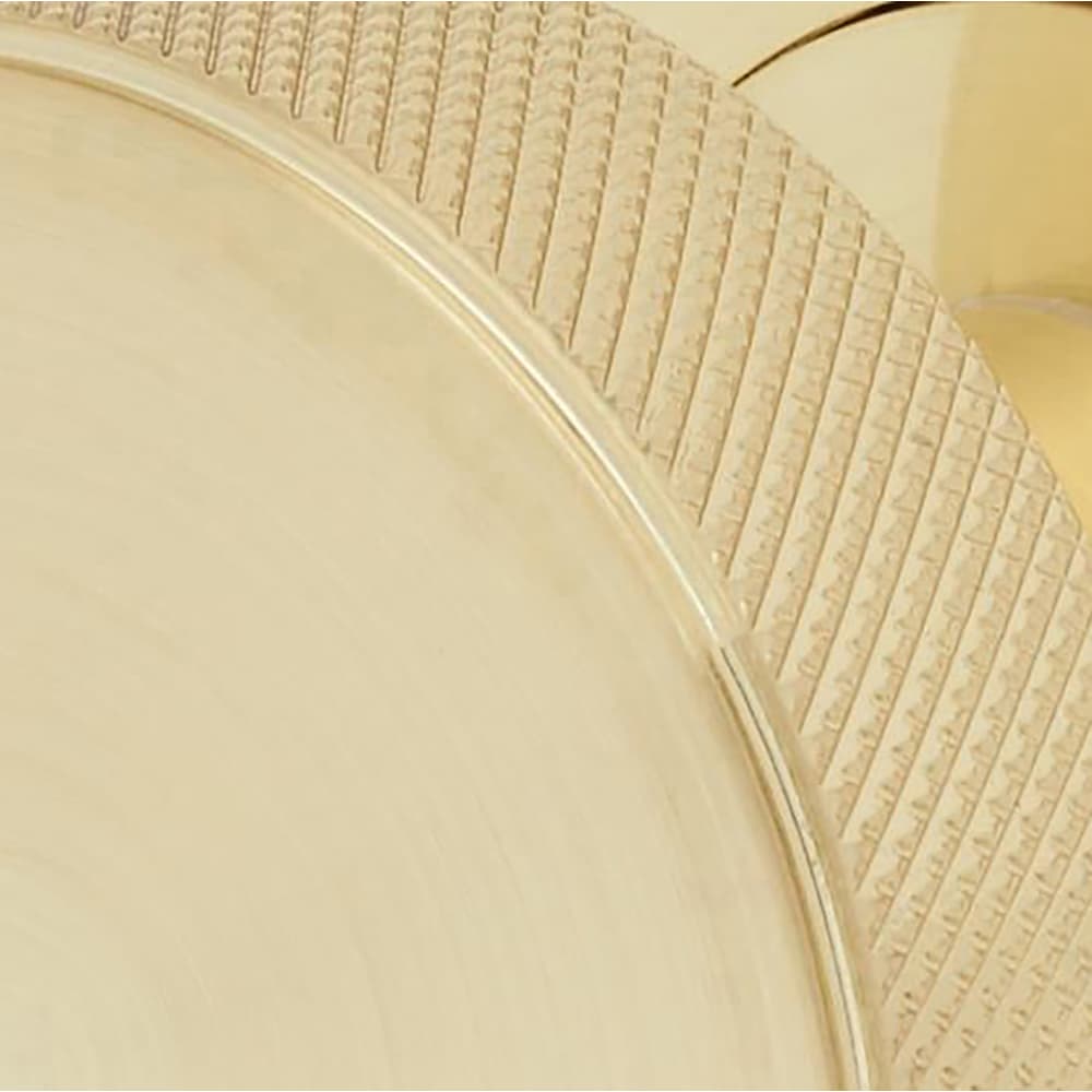 Altro Knurled Mortice Door Knob - 52mm Rose Diameter - Satin Brass