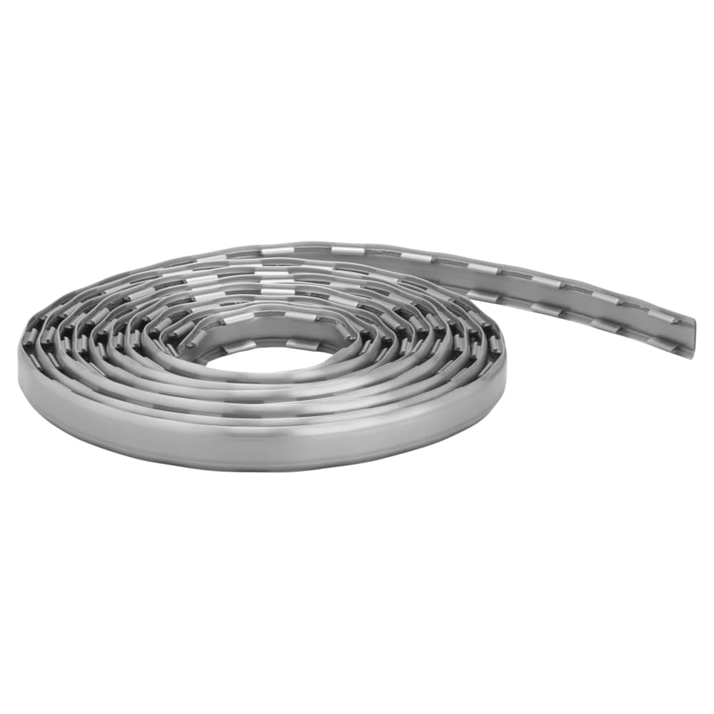 elfa Top Track System - Hanging Wall Bar Cover - 4224 x 19 x 6mm - Platinum