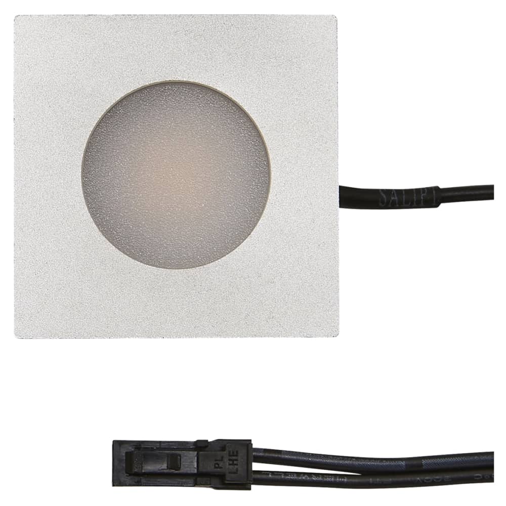 Forum Culina 1.2W LED Square Plinth Light 4000K Cool White Satin