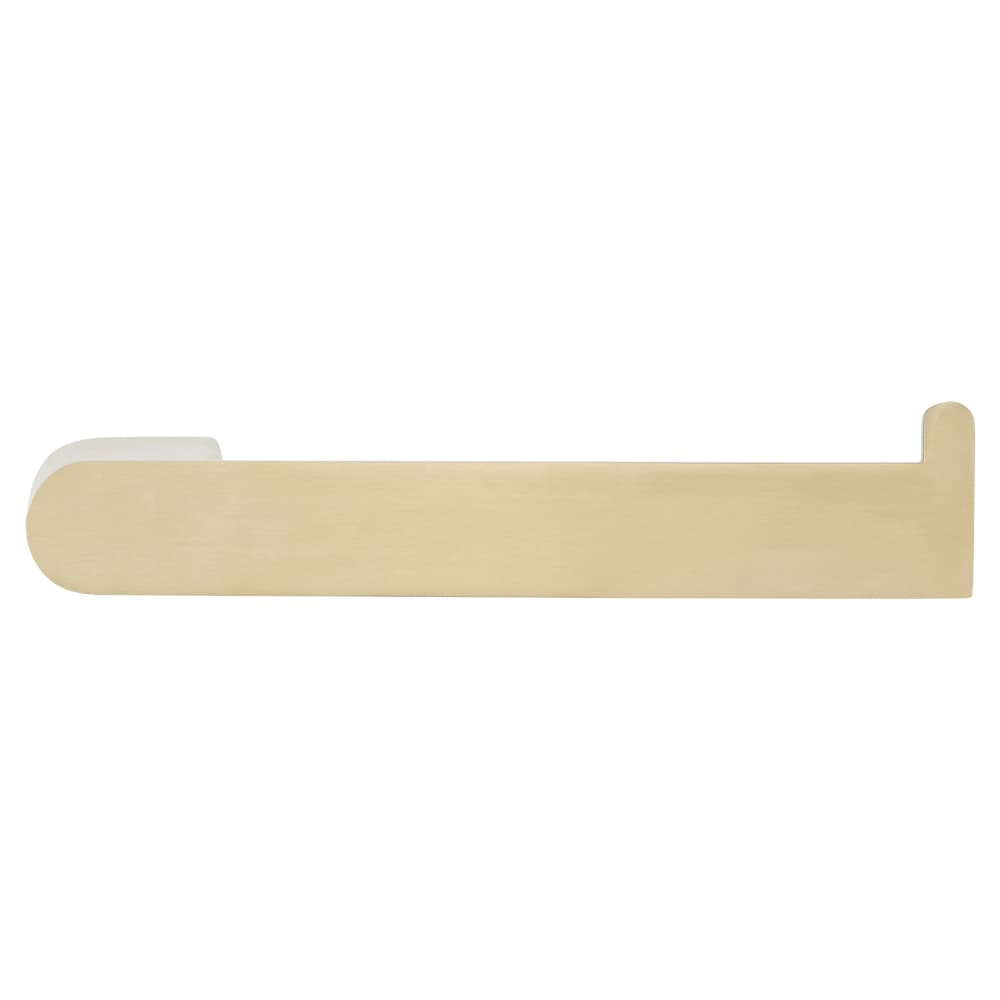 Altro Designer Square Toilet Roll Holder - 180 x 65 x 26mm - PVD Satin Brass