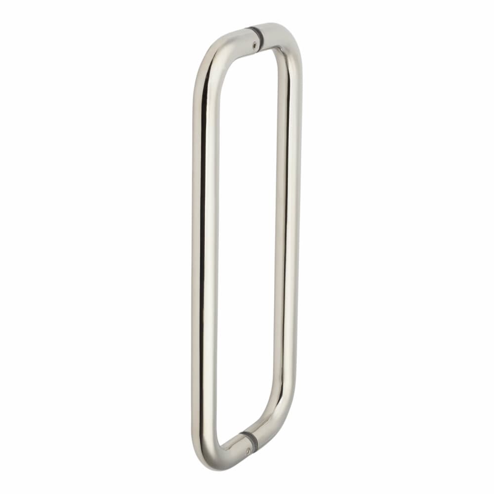Altro 19mm D-Bar Door Pull Handle - Back to Back - 305mm Centres - Polished Stainless Steel