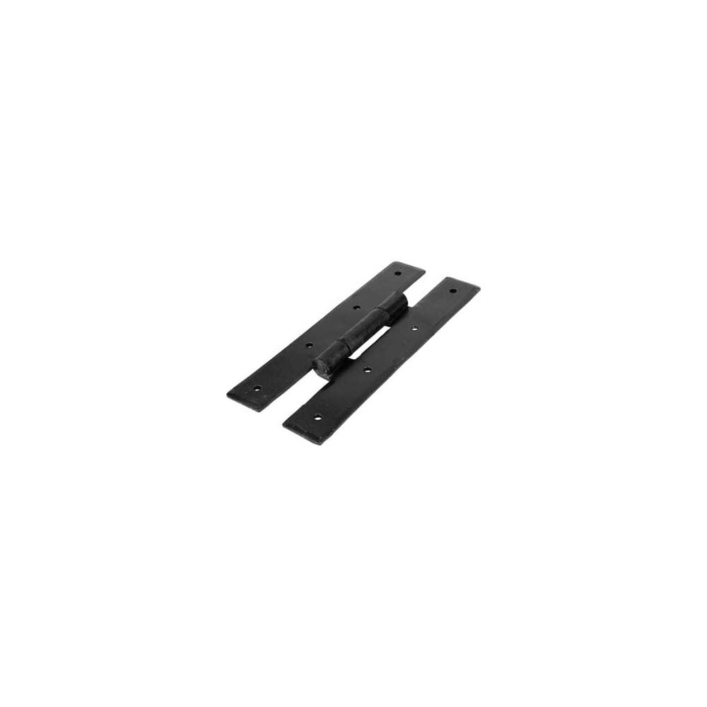Olde Forge H Cabinet Hinge - 177 x 63 x 3mm - Antique Black Iron