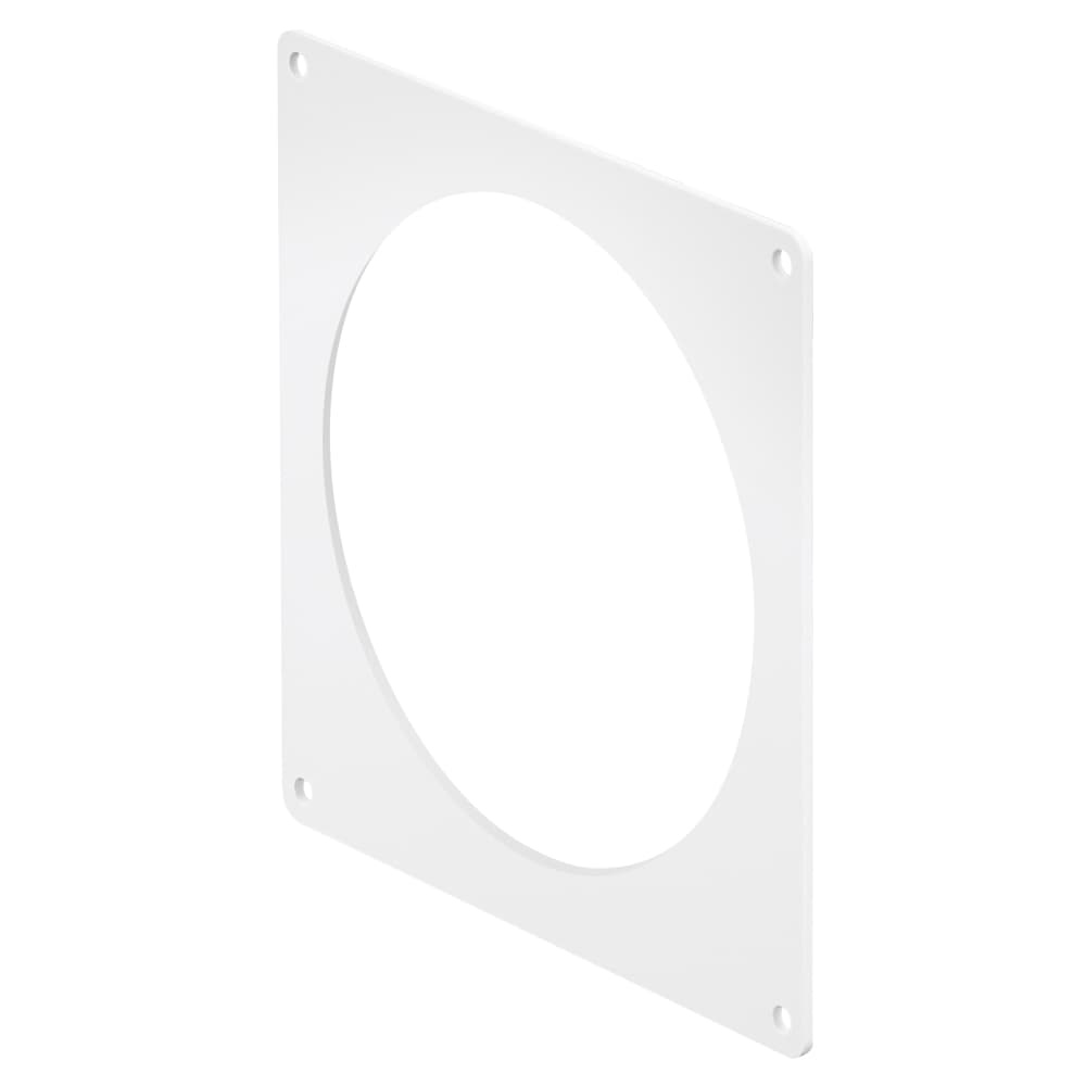 Awenta Square Wall Plate - 4"/100mm - White