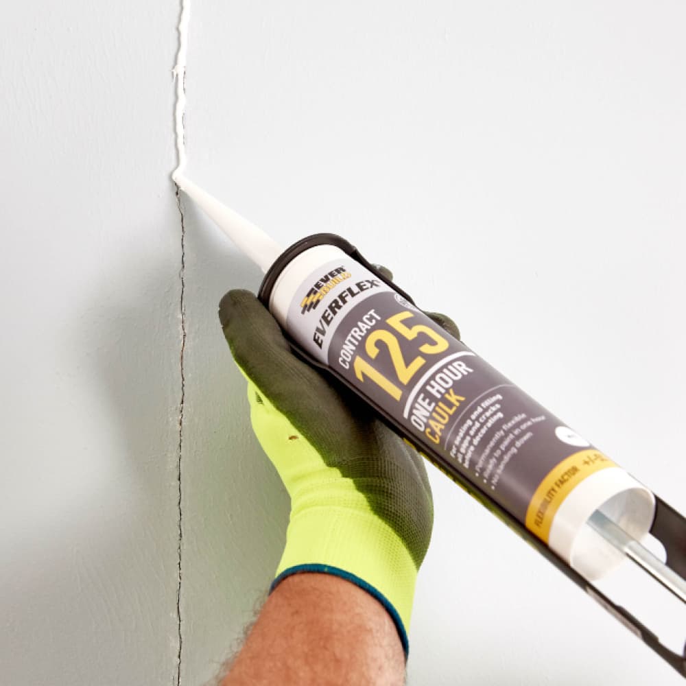 Everbuild Everflex 125 One Hour Caulk - 300ml - White