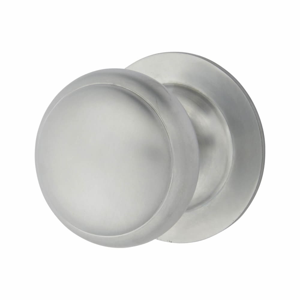 Altro Centre Door Knob 70mm Satin Chrome IronmongeryDirect Same
