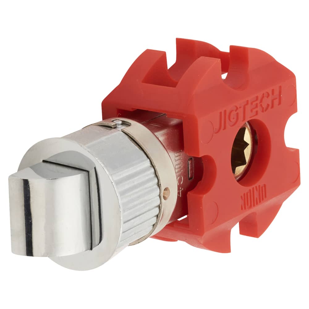 Jigtech Smartlatch Passage Latch 45mm Backset Polished Chrome IronmongeryDirect Same Day