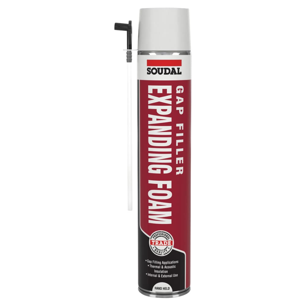 Soudal Gap Filler B3 Trade Expanding Foam - Hand Grade - 750ml