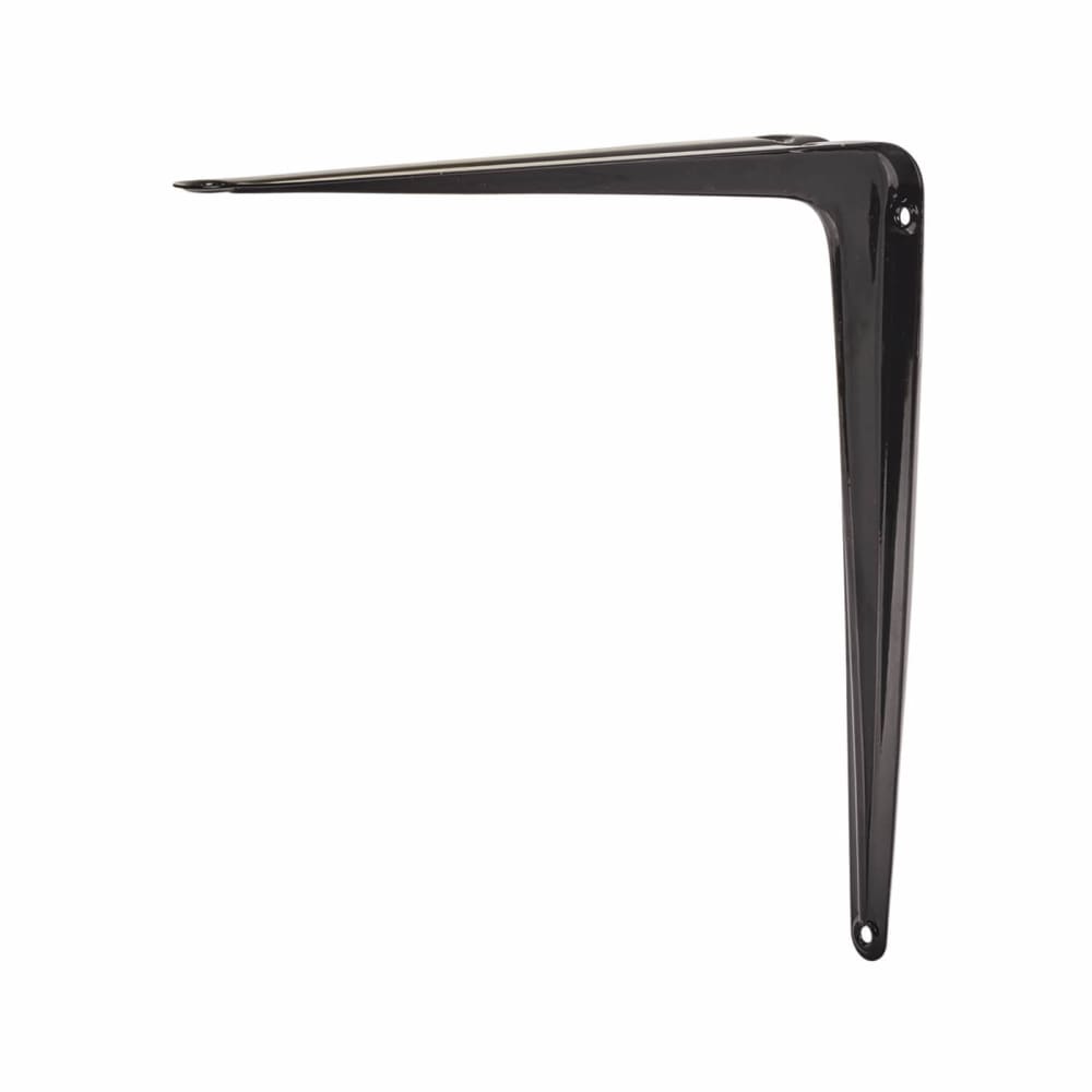 Touchpoint London Pattern Shelf Bracket - 250 x 200mm - Black