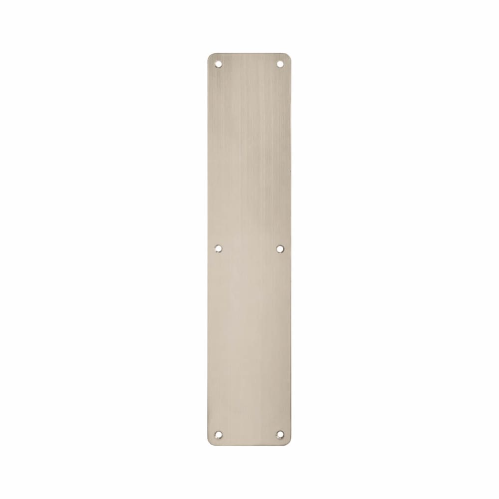 Hampstead Stainless Steel Plain Finger Plate - 350 x 75 x 1.5mm - Satin