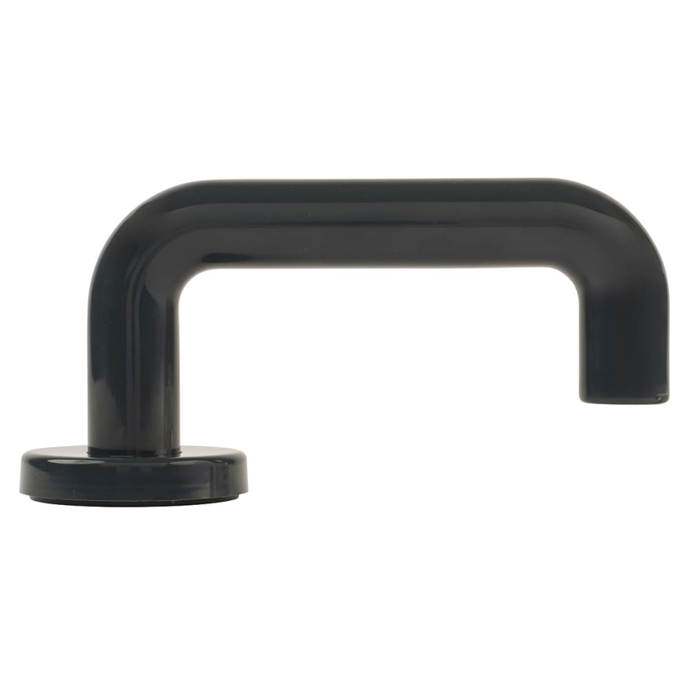 Hoppe Paris AR600/20 Nylon Steel Core Safety Door Handle on Rose - Anthracite Grey