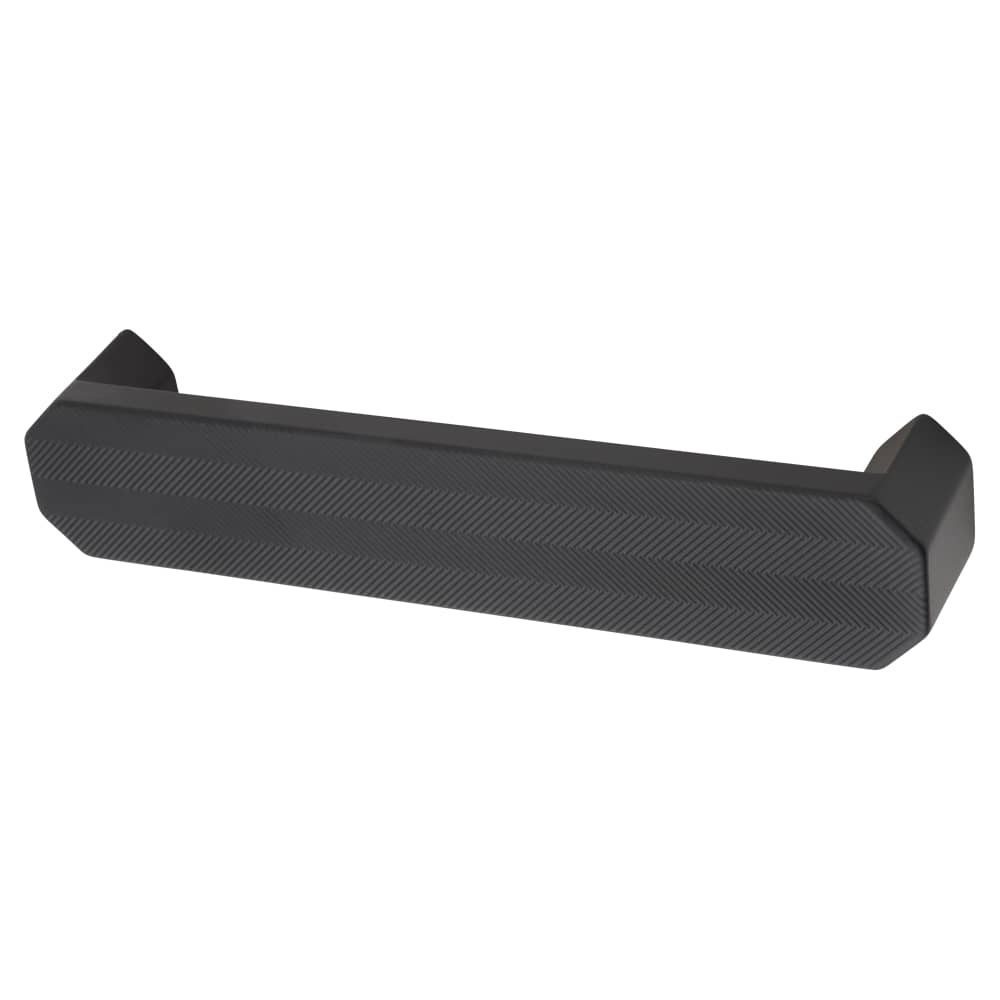 M Marcus Canyon 28mm D-Bar Cabinet Pull Handle - 128mm Centres - Matt Black
