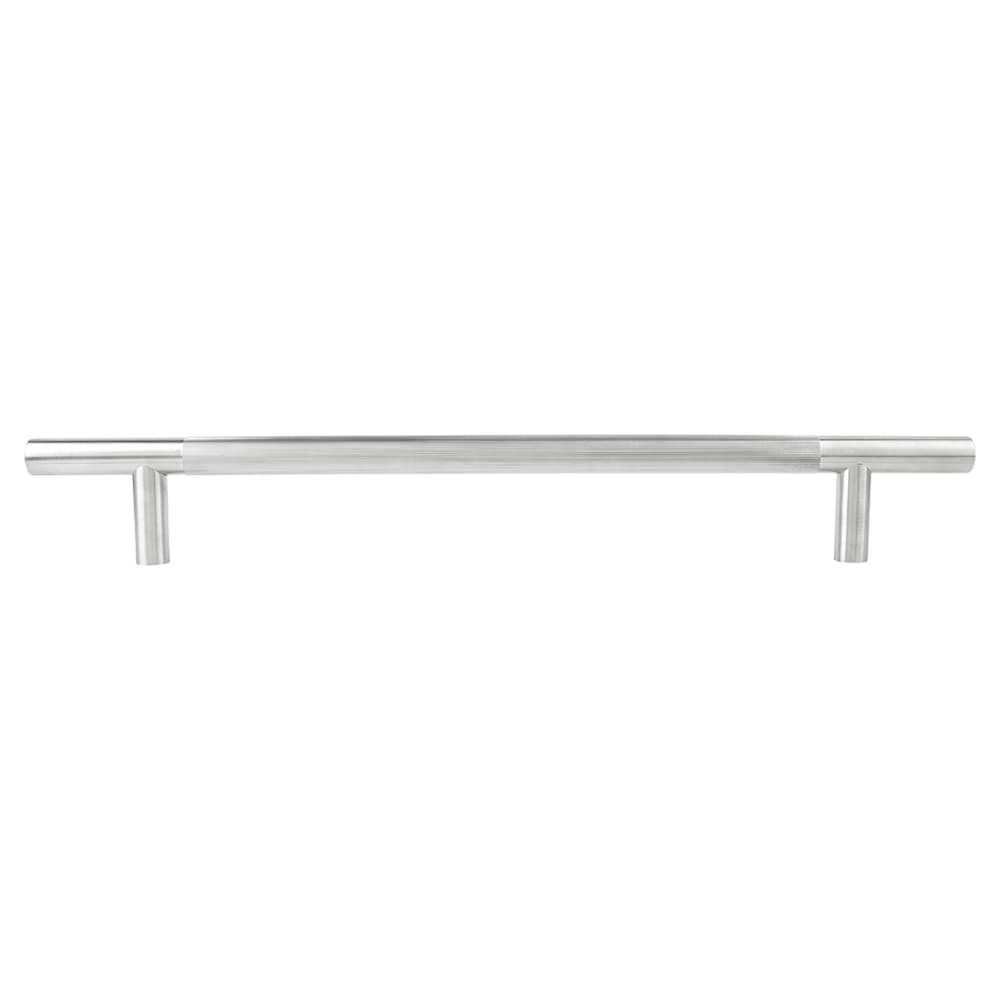 Hampstead Lines 23mm T-Bar Pull Handle - 450mm Centres - Satin Stainless Steel 