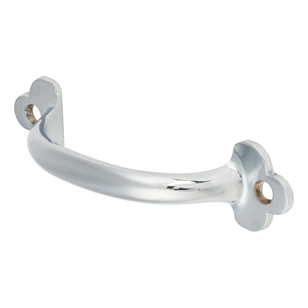 Touchpoint Shaker 31mm D-Bar Cabinet Pull Handle - 85mm Centres - Polished Chrome