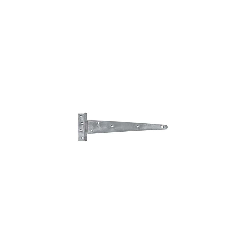 Medium Duty Tee Hinge 250mm Galvanised Pair IronmongeryDirect