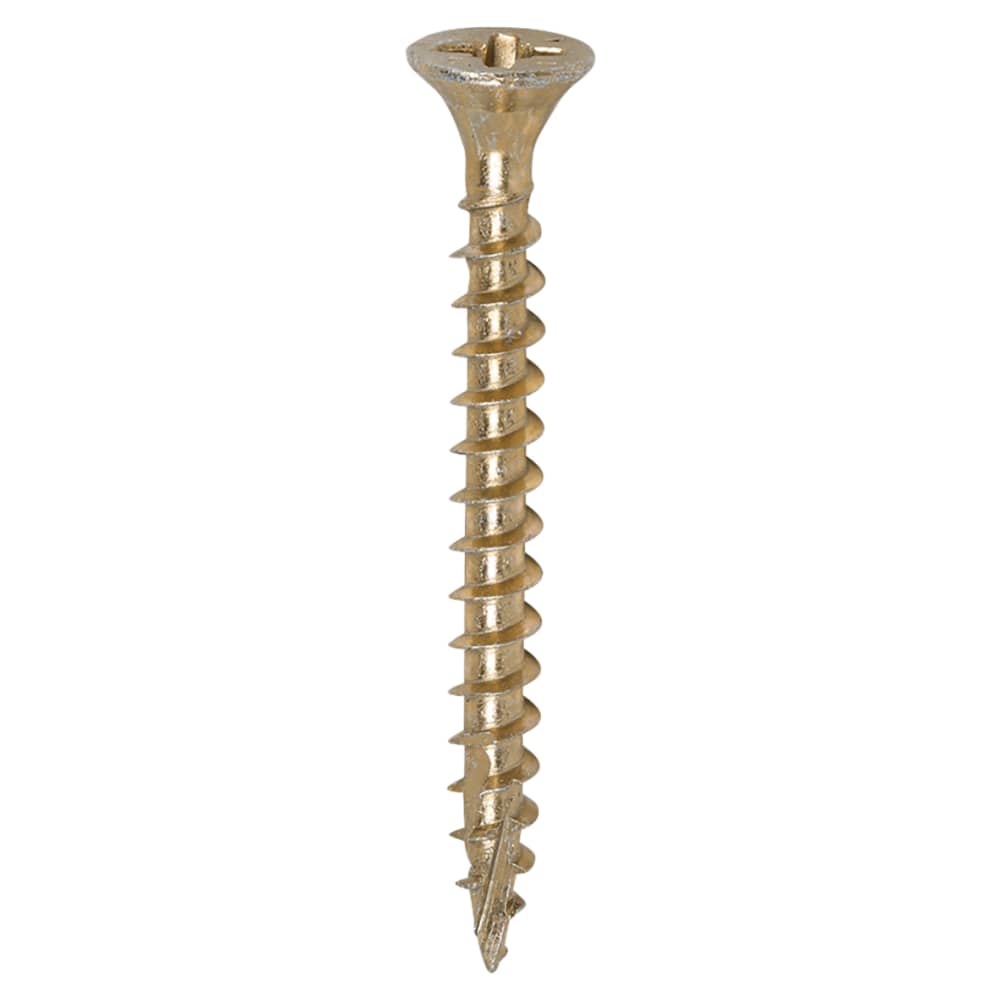 TIMCO C2 Strong-Fix Pozi Double Countersunk Twin-Cut Wood Screws Tub - 4.0 x 40mm - Pack of 1200
