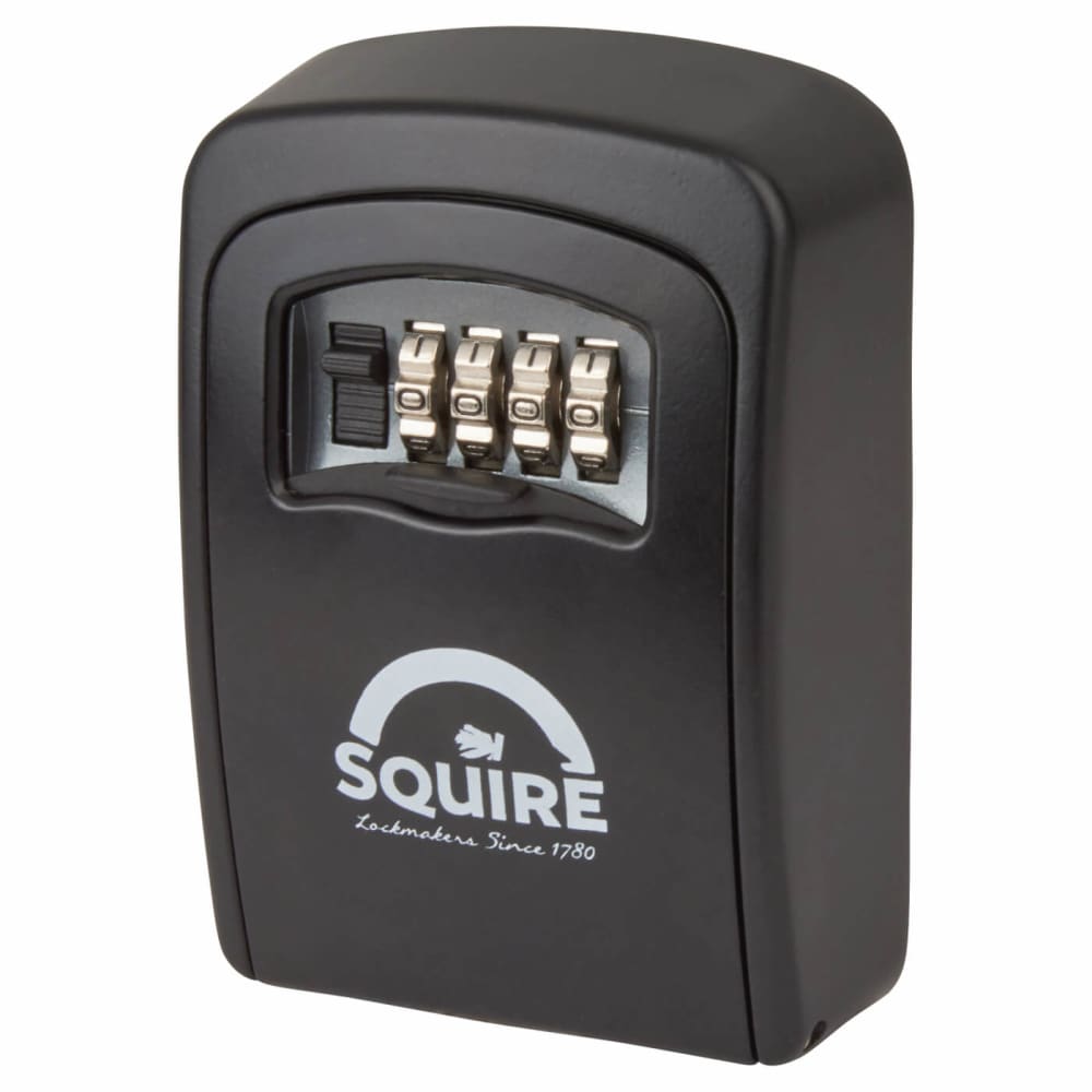 Squire Combi Key Safe - 125 x 85 x 35mm - Black