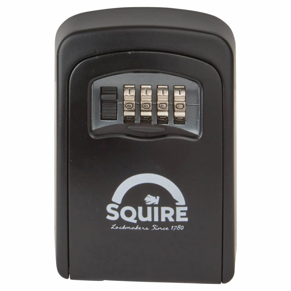 Squire Combi Key Safe - 125 x 85 x 35mm - Black