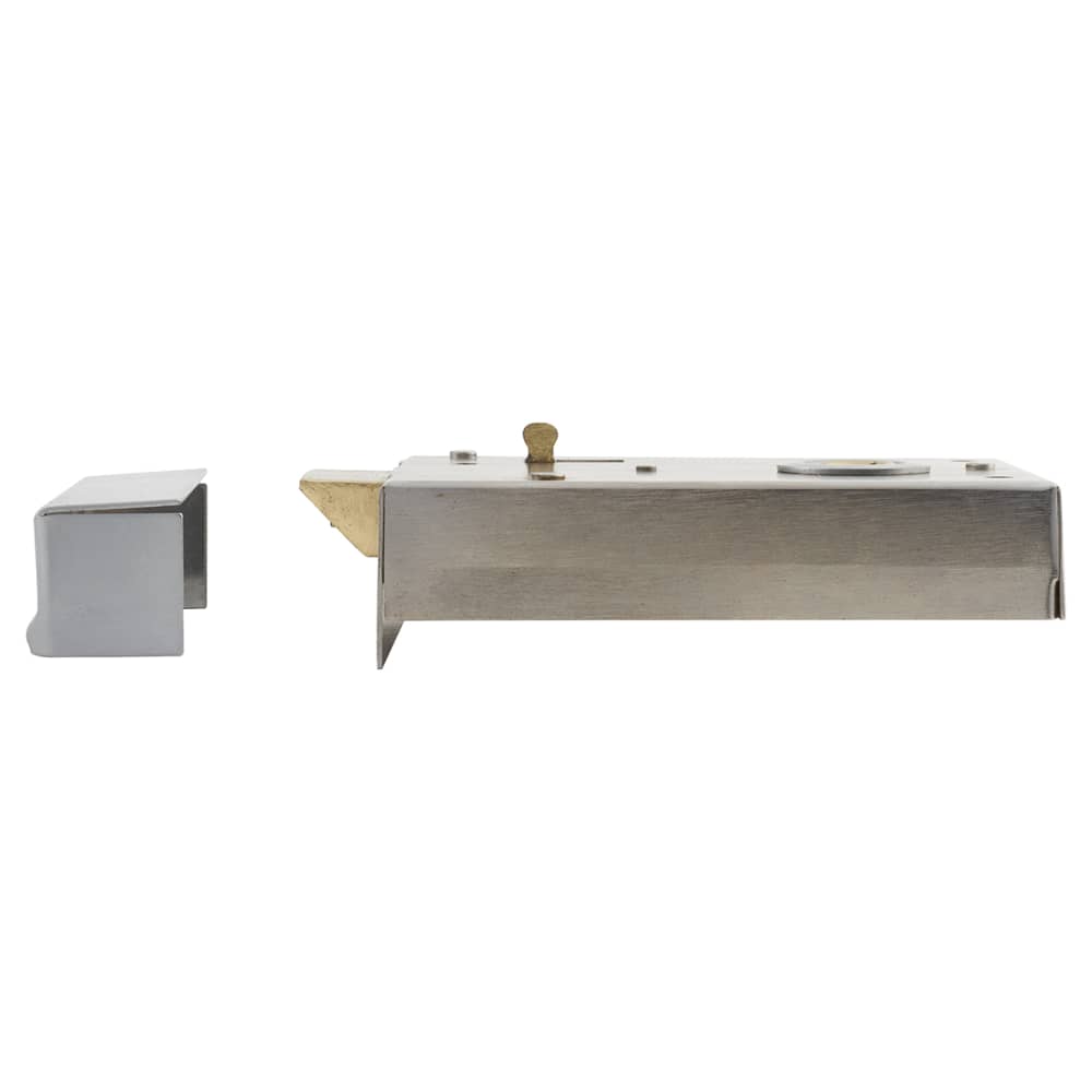 Altro Rim Lock with Snib - 105 x 80mm - Satin Chrome