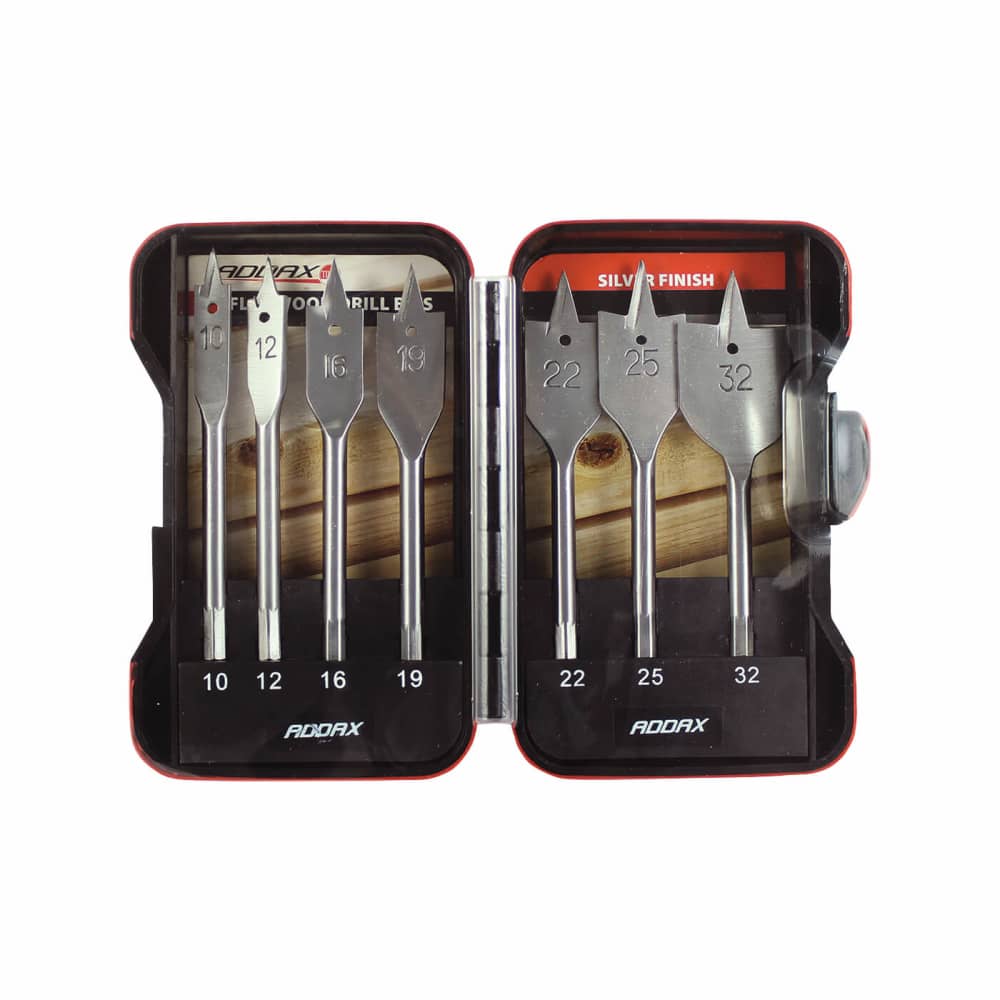 TIMco Addax Flat Wood Drill Bit Set IronmongeryDirect Same Day Despatch