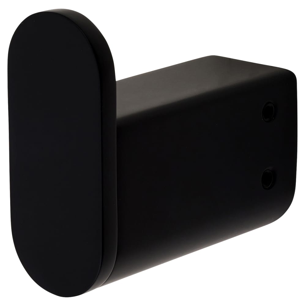 Altro Designer Robe Hook - 65 x 60 x 26mm - Matt Black 