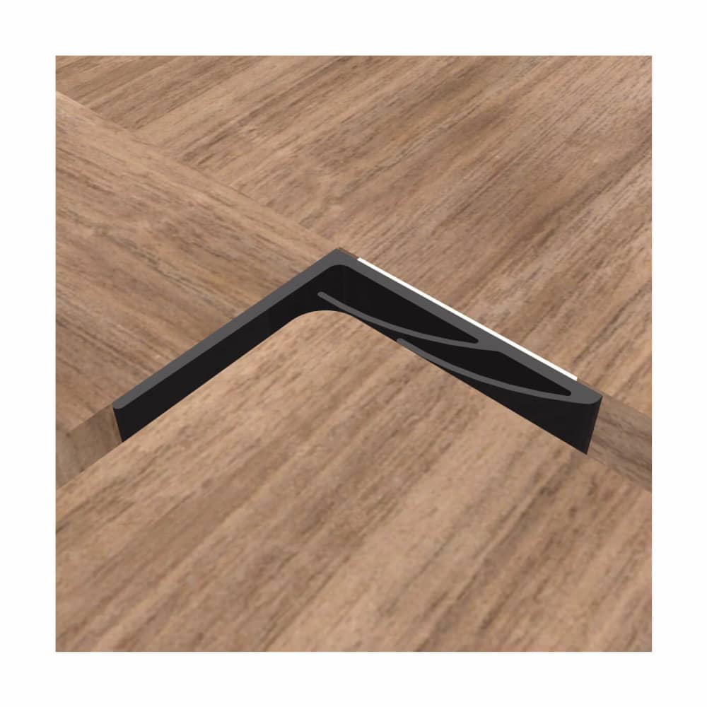 Norsound 710 Perimeter Seal - 2100mm Length - Black - Pack of 5