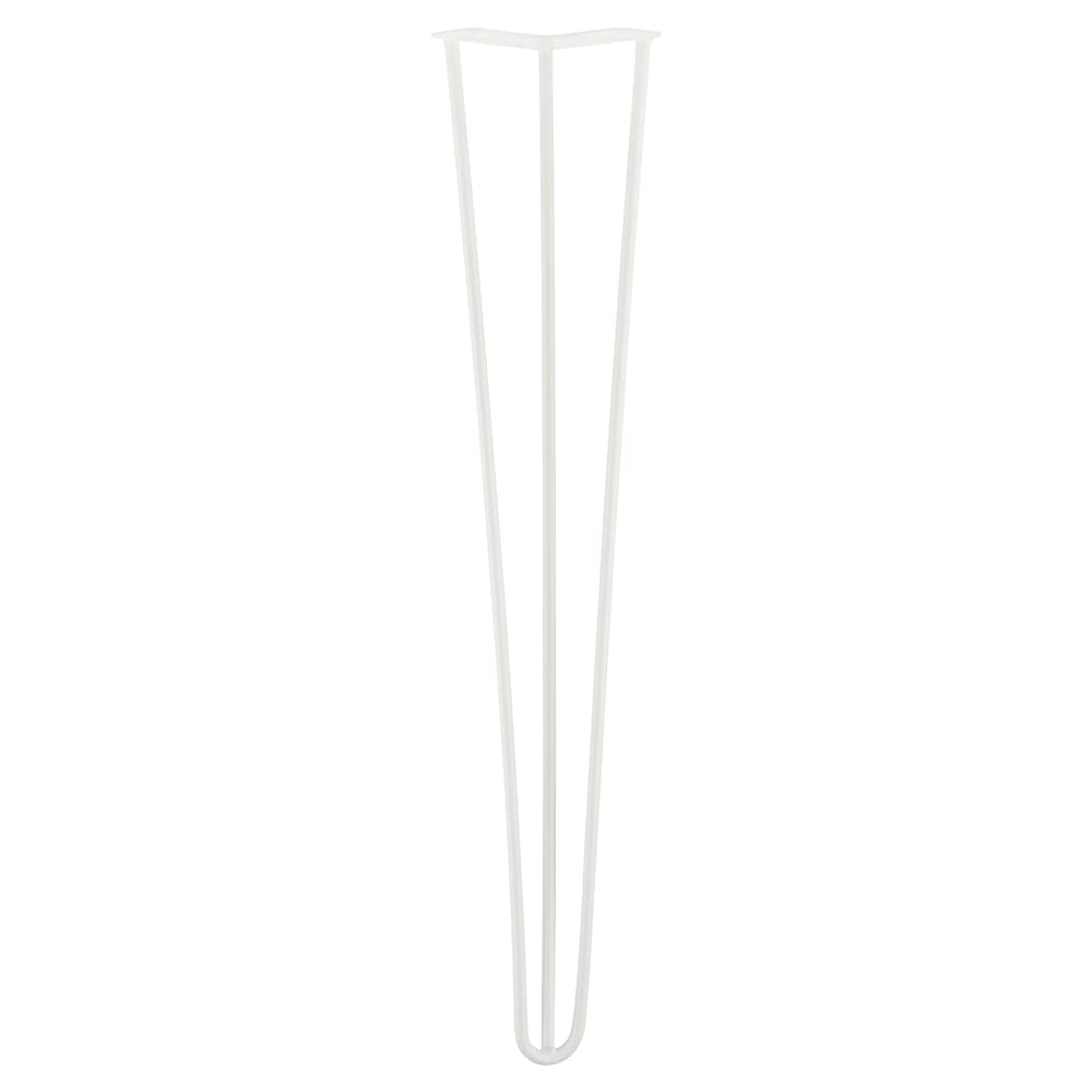 Altro Hairpin Leg - 3 Pin - 700mm Height - White - Pair
