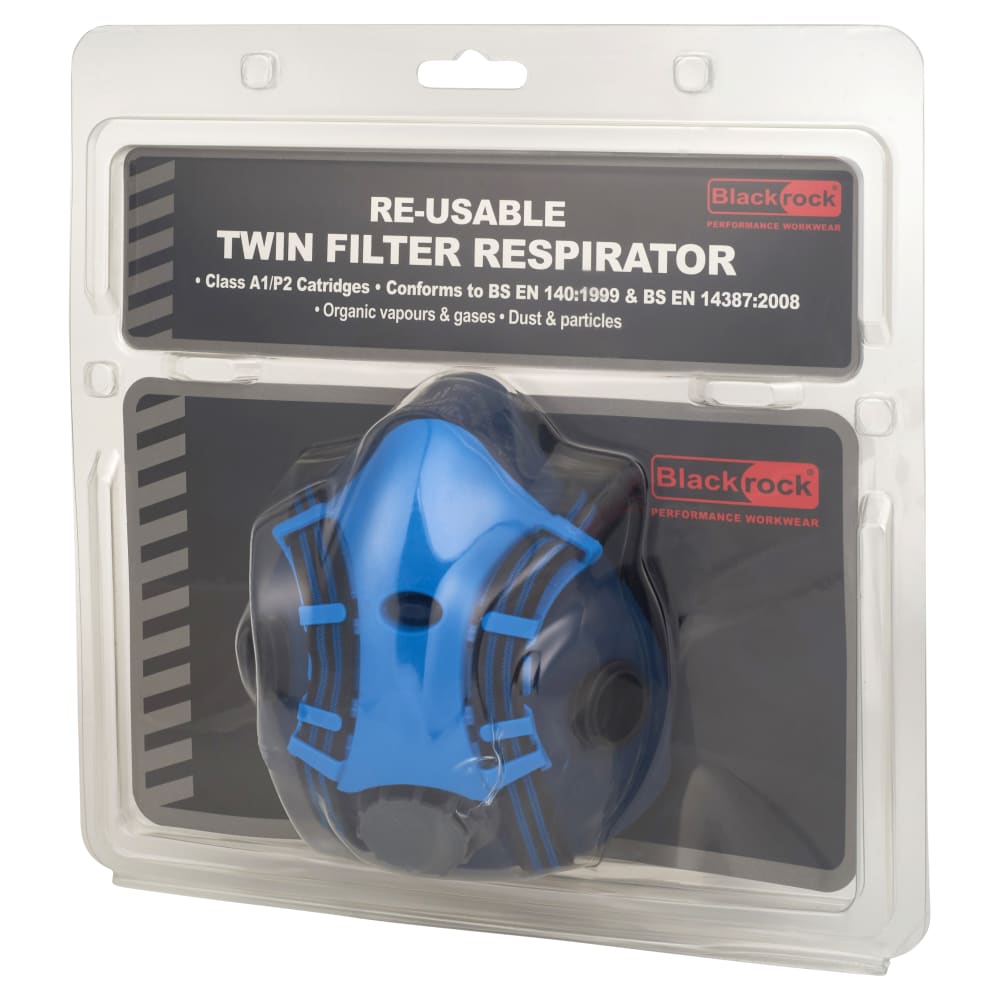 Blackrock Re-Usable Respirator Face Mask - A1/P2