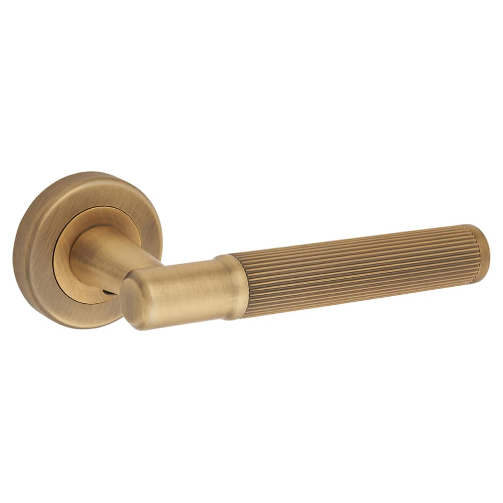 Serozzetta by Carlisle Brass Image Lines Door Handle Rose - Antique Brass