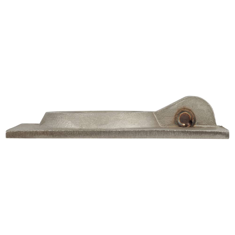 Altro Rectangular Flush Ring Cabinet Pull Handle - 62 x 44mm - Satin Stainless Steel